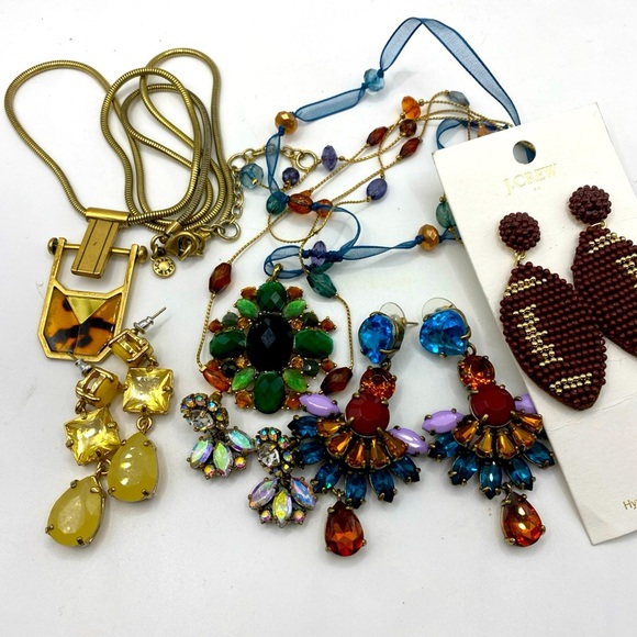 J Crew Rinesthone Jewelry Lot - Picture 13 of 14